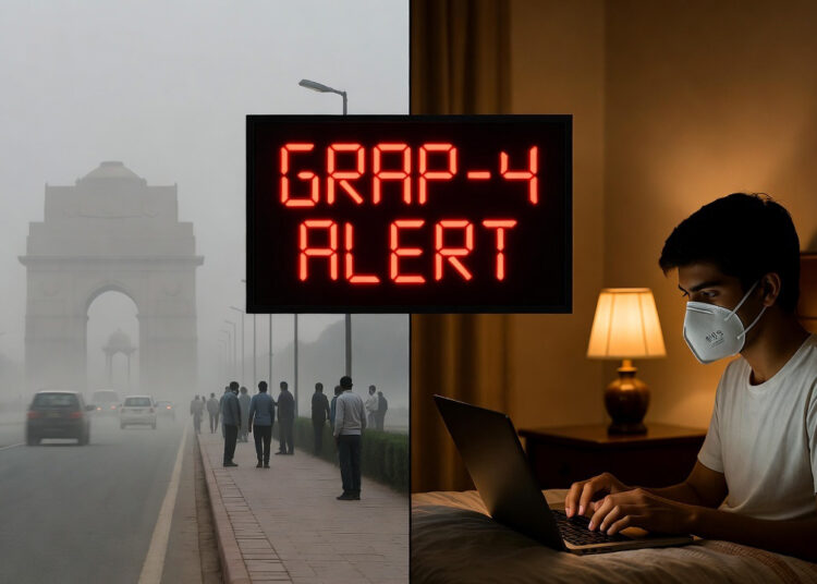 Delhi Pollution News GRAP-4