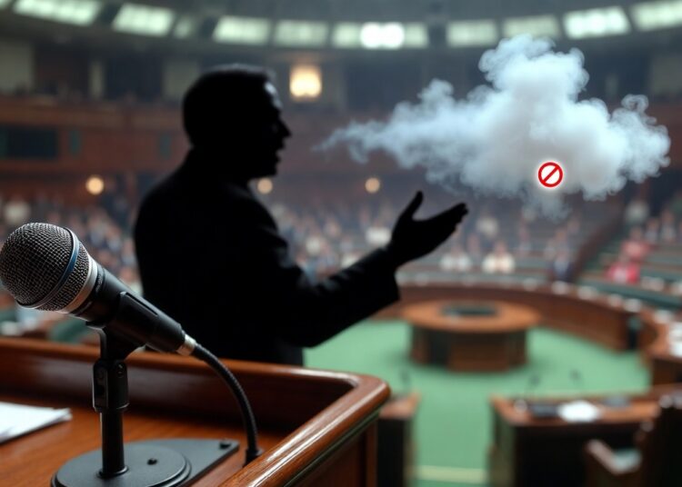 E-cigarette ban in Parliament