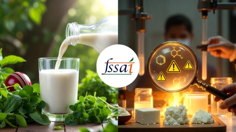 FSSAI ने दूध-पनीर में मिलावट पर कसी नकेल, जानें घर पर कैसे पकड़ें नकली 1 FSSAI Milk Adulteration Drive India