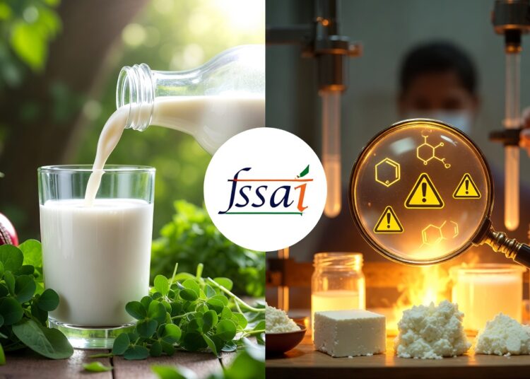 FSSAI Milk Adulteration Drive India