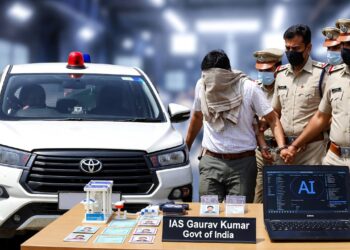 Fake IAS Officer Gaurav Kumar Singh