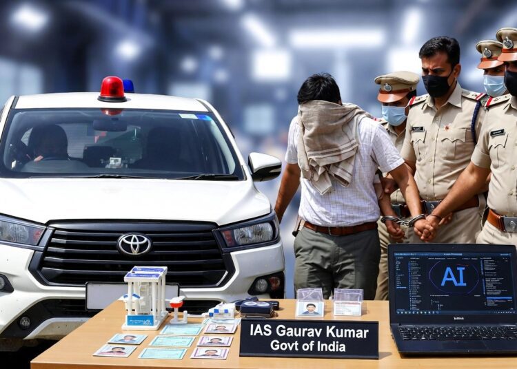 Fake IAS Officer Gaurav Kumar Singh