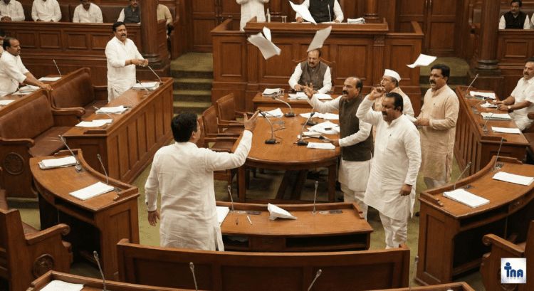 Parliamentary Disruption India