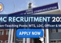 IIMC Non-Teaching Recruitment 2025