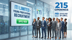 ITI Young Professional Recruitment 2025-26
