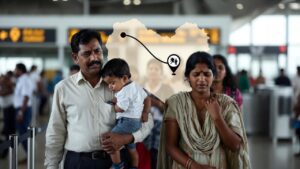 Indian Family in Libya