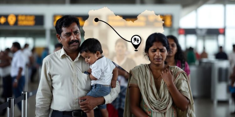 Indian Family in Libya