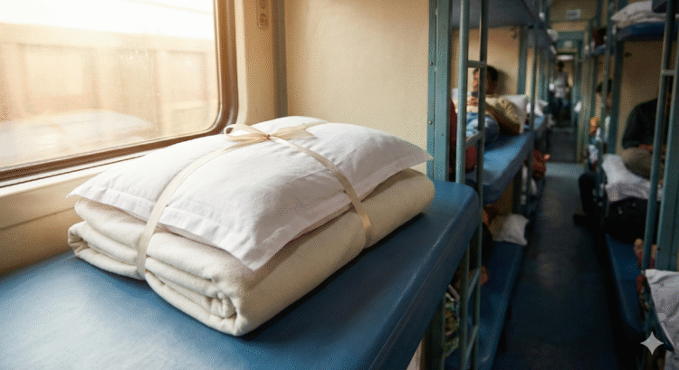 Indian Railways Bedroll Service Sleeper Class