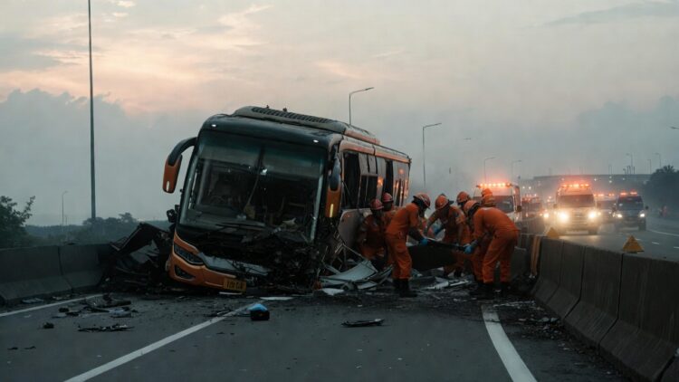 Indonesia Bus Accident