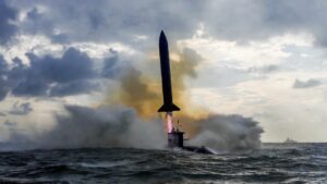 K-4 Ballistic Missile Test