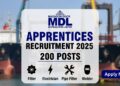 Mazagon Dock Apprentices Recruitment 2025: 200 पदों पर निकली बंपर भर्ती, तुरंत करें अप्लाई 5 Mazagon Dock Apprentices Recruitment 2025