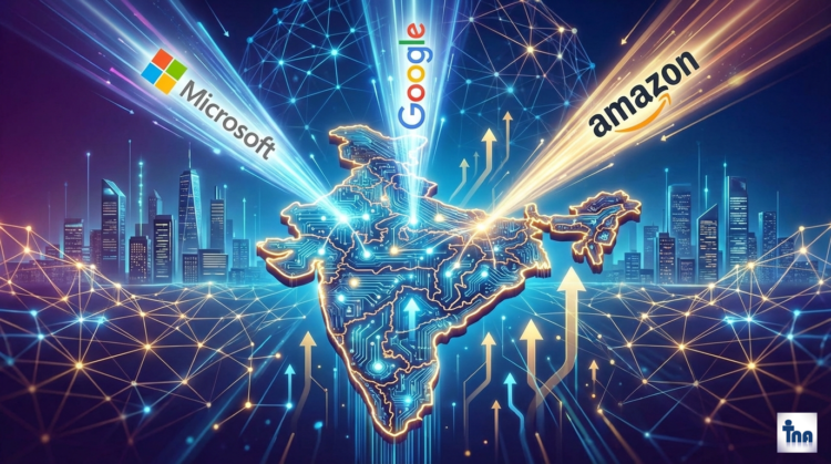 भारत को क्यों चुन रही दुनिया? Microsoft, Google, Amazon की सबसे बड़ी डील्स! 1 Microsoft, Google, Amazon