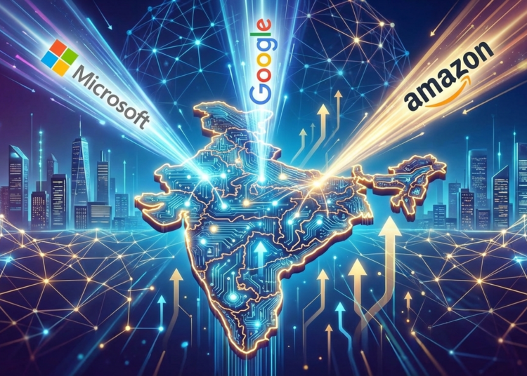 Microsoft, Google, Amazon