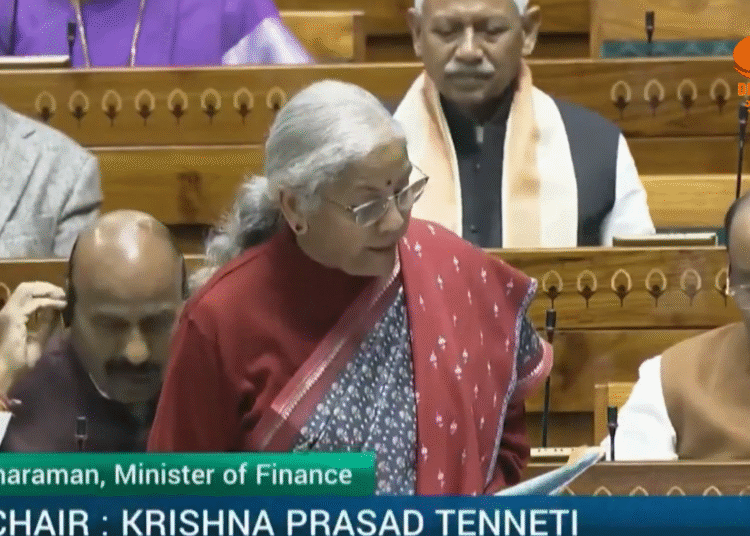 Nirmala Sitharaman presents Finance Bills