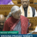 Nirmala Sitharaman presents Finance Bills
