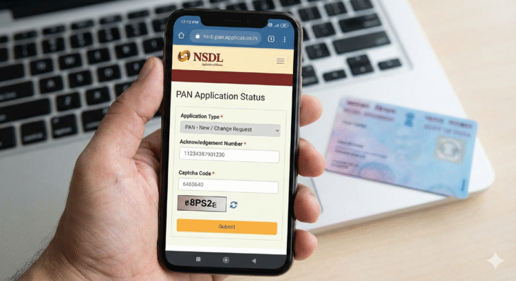 PAN Card Application Status