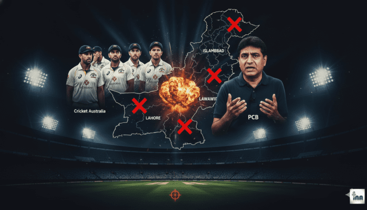 पाकिस्तान में धमाकों के बीच Australia Tour पर संकट, सुरक्षा टीम लाहौर पहुंची 1 Pakistan