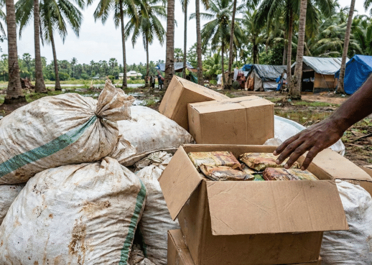 Pakistan sends Expired Relief Material