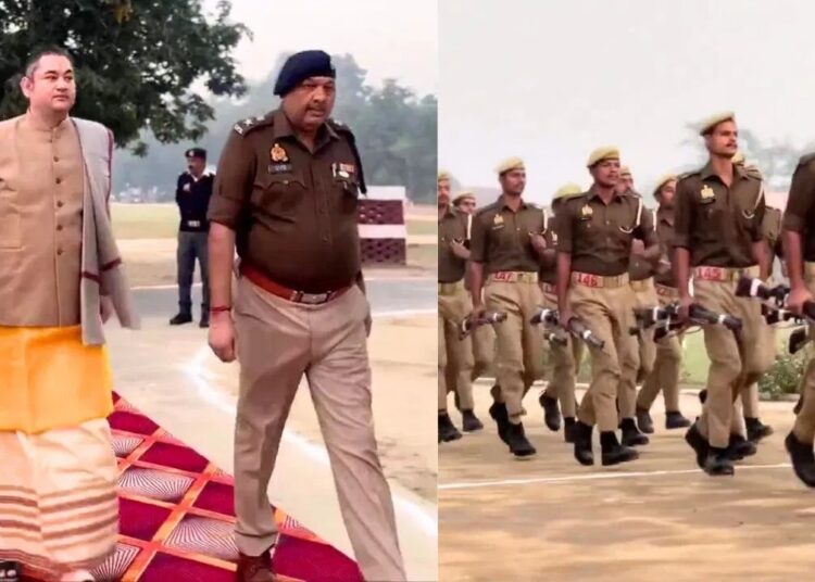 Pundrik Goswami Guard of Honor Controversy