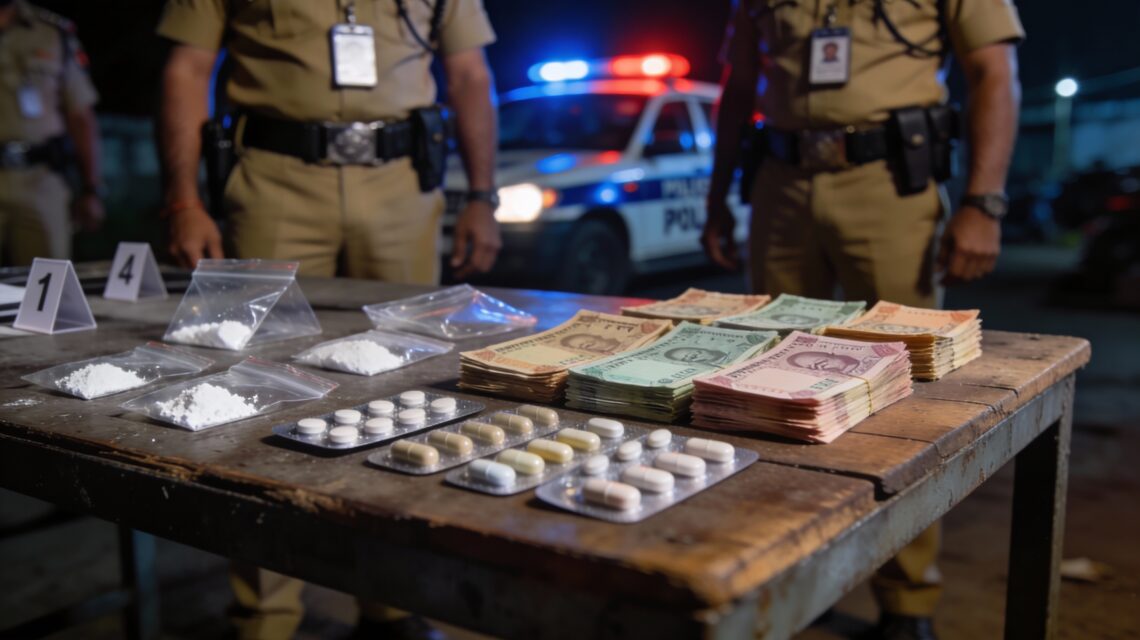 Punjab Police Drug Bust