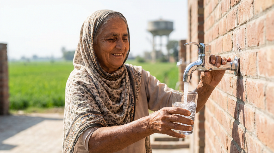 पंजाब के 1706 गांवों की बदली किस्मत! ₹2900 करोड़ के प्रोजेक्ट से घर-घर पहुंचा साफ पानी, जानें क्या है अगला लक्ष्य? 1 Punjab Water Supply Scheme 2025