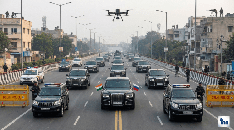 Putin India Visit: दिल्ली में किलेबंदी, पुतिन की सुरक्षा के लिए 5-लेयर सिक्योरिटी प्लान तैयार 1 Putin India Visit Security Arrangements