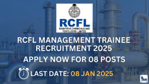 RCFL Management Trainee Recruitment 2025