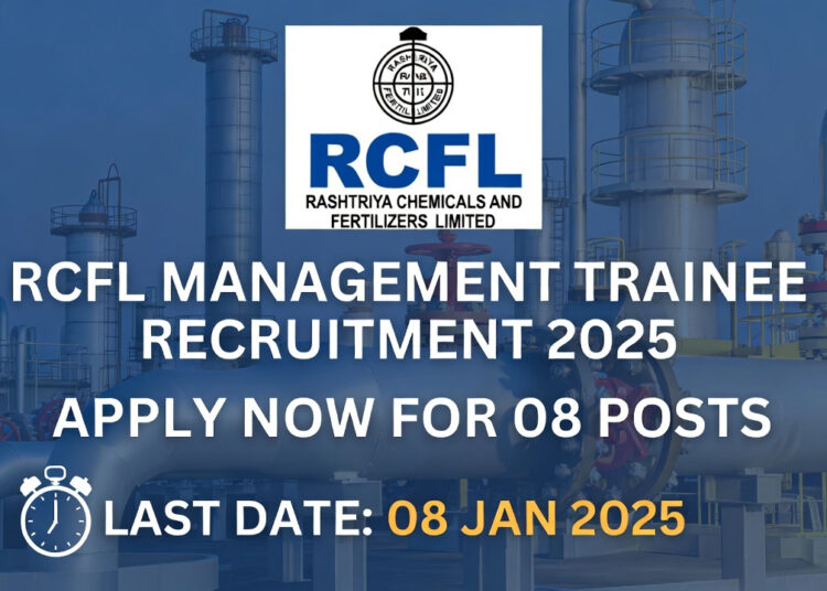 RCFL Management Trainee Recruitment 2025