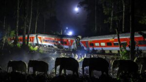 Rajdhani Express Elephant Accident