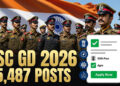 SSC GD Constable Recruitment 2026: 10वीं पास के लिए 25,487 पदों पर बंपर भर्ती, ऐसे करें आवेदन 3 SSC GD Constable Recruitment 2026