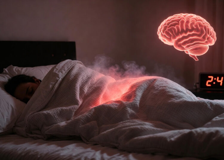 Sleeping With Head Covered