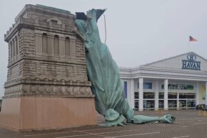 Statue Of Liberty Collapsed