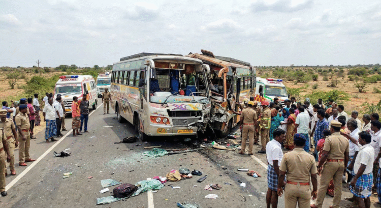 Tamil Nadu Bus Accident News