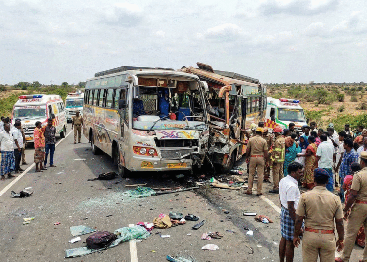Tamil Nadu Bus Accident News