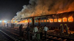 Tatanagar Ernakulam Express Fire