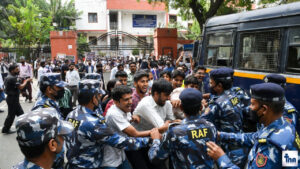 UPPSC Student Protest