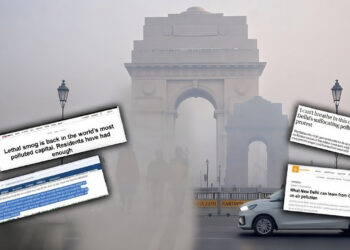 World Media on Delhi Pollution
