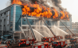Surat Textile Market Fire