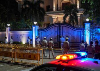 firing Outside Channi House