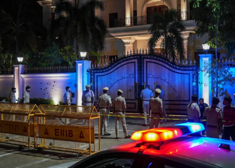 firing Outside Channi House