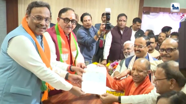 UP BJP President Pankaj Chaudhary: योगी बने प्रस्तावक, अकेले भरा पर्चा, अध्यक्ष बनना लगभग तय 1 yogi