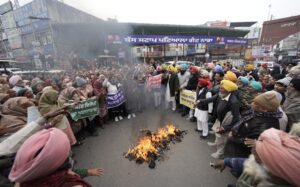 AAP Protest