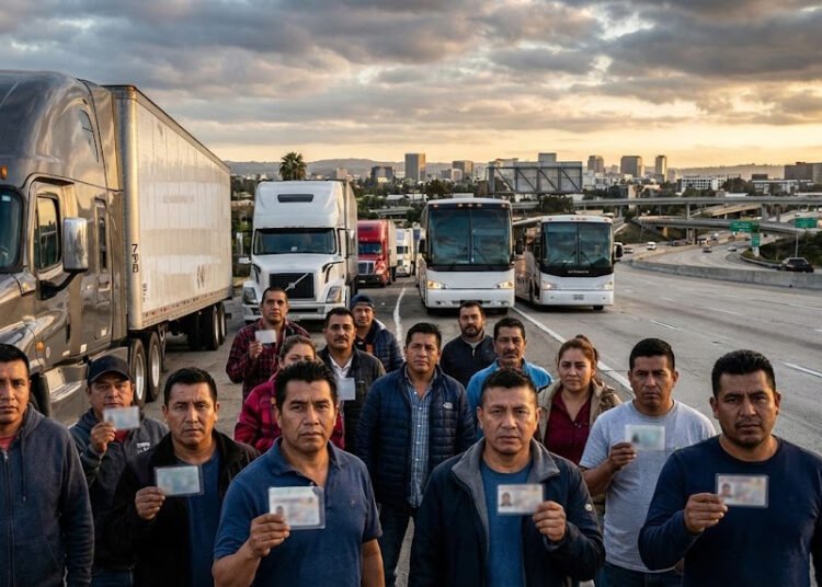 California Migrant Trucker Licenses