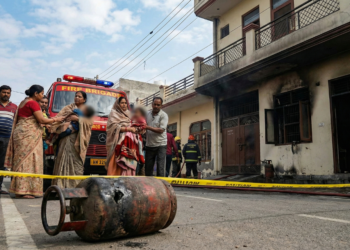 Greater Noida Gas Leak Fire