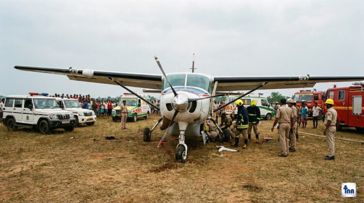 India One Air Emergency Landing