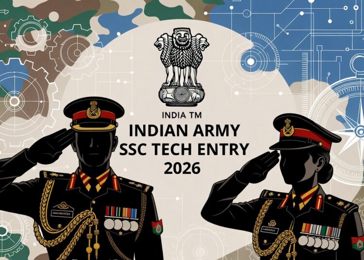 Indian Army SSC Tech Recruitment 2026