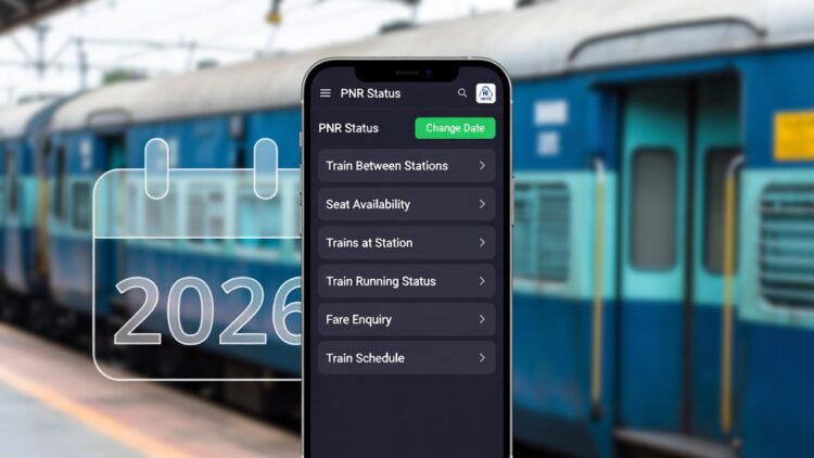 Indian Railway Ticket Date Change