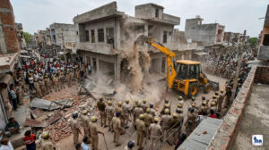 Jaipur Chomu Bulldozer Action