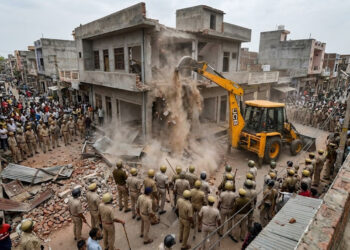 Jaipur Chomu Bulldozer Action