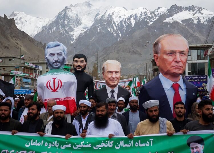 Kargil Iran Protest